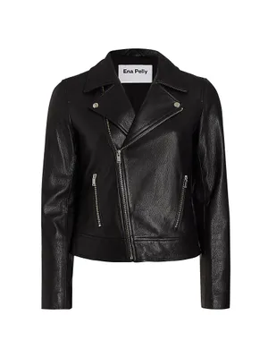 Leather Biker Jacket