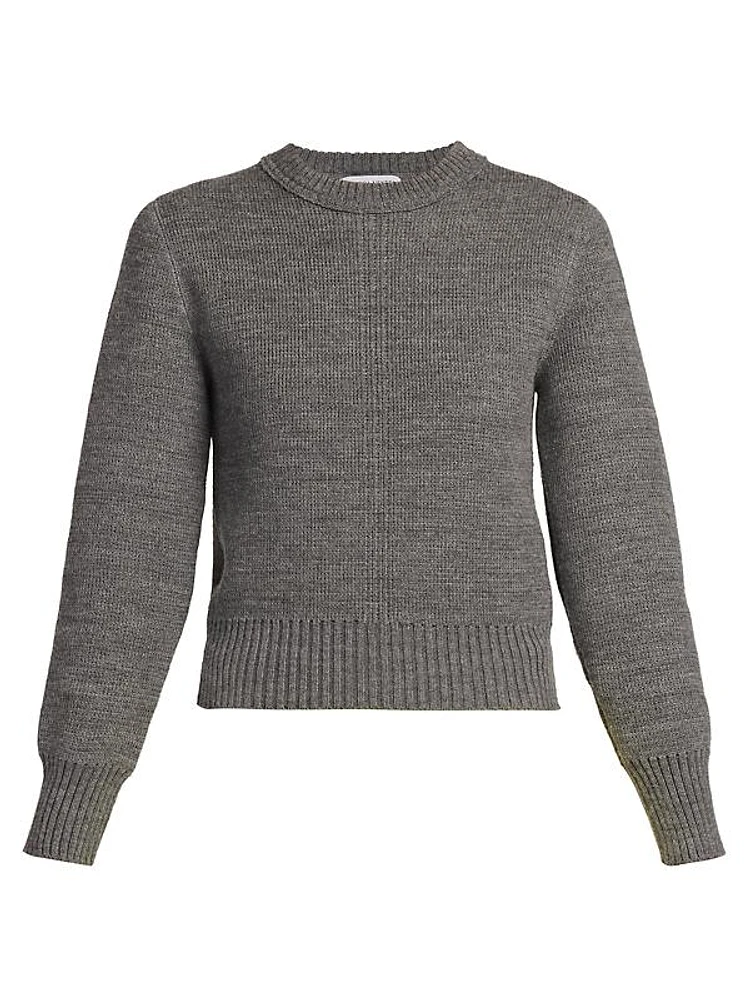 Fitted Wool Sweater