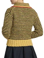 Zig Zag Knit Sweater