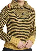 Zig Zag Knit Sweater