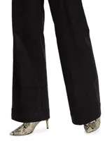 Mia Coated Bootcut Pants