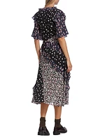 Ambroise Floral Cotton Midi-Dress