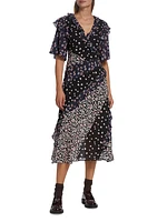 Ambroise Floral Cotton Midi-Dress