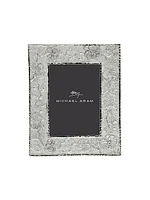 White Orchid Sculpted Picture Frame