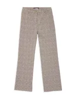 Girl's Mia Plaid Cargo Pants