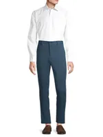 Slim-Fit Tailored Pants