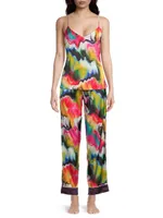 Shanaya Iridiana Printed 2-Piece Pajama Set