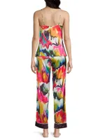 Shanaya Iridiana Printed 2-Piece Pajama Set