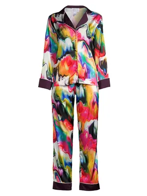 Shanaya Iridiana Print Pajama Set