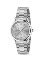 G Timeless Multibee Stainless Steel Bracelet Watch