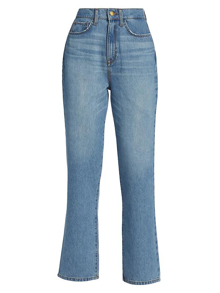 Ms.Triarchy High-Rise Rigid Straight Jeans