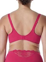 Full-Coverage Lace Underwire Bra