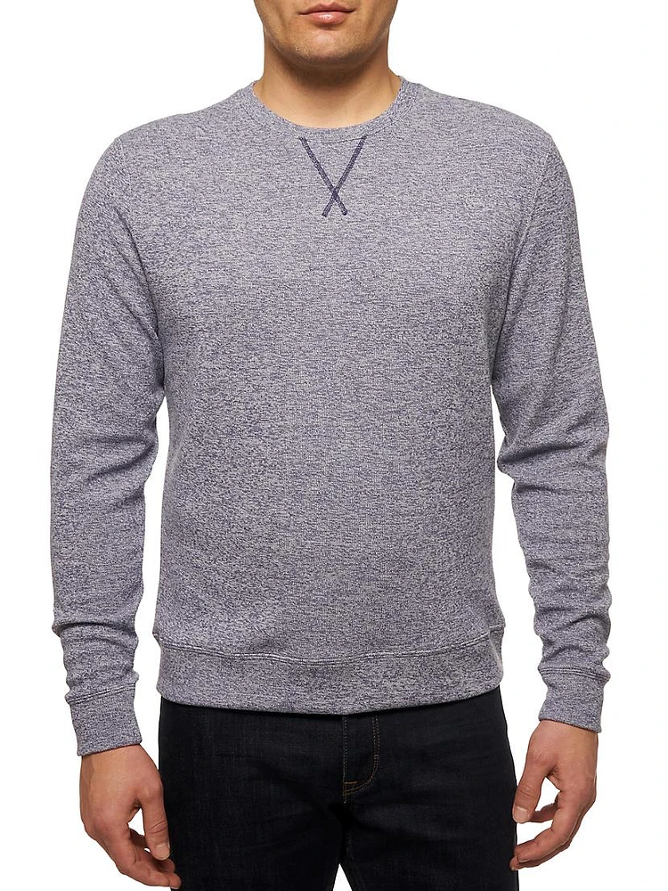 Bassi Double-Knit Crewneck Top