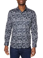 Hawking Skull Woven Shirt