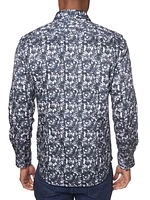 Hawking Skull Woven Shirt