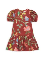 Little Girl's & Girl's Florie Floral Dress