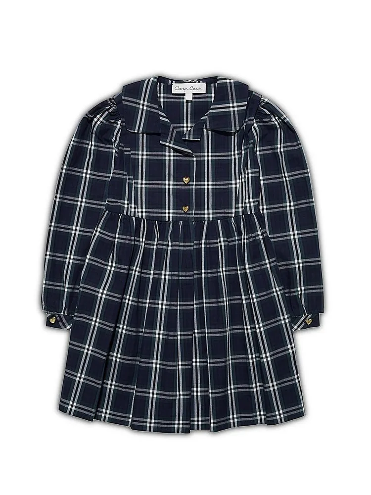 Little Girl's & Sienna Plaid Dress