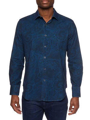 Tarvos Paisley Woven Shirt