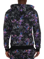 Gamma Rays Knit Zip-Up Hoodie