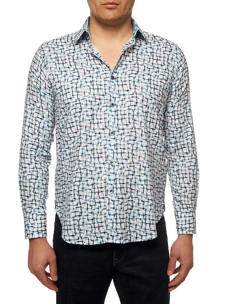 Kerberos Woven Button-Up Shirt