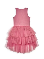 Little Girl's & Girl's Camden Park Berry Delight Tutu Dress