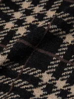Bronte Plaid Knit Miniskirt