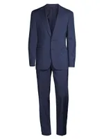 Gregory Single-Breasted Two-Button Wool Suit