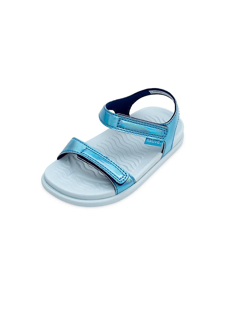 Little Kid's & Charley Sugarlite Hologram Sandals