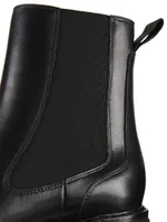 Shiloh Lug-Sole Leather Chelsea Boots