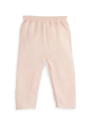 Baby Girl's & Little Mercerized Pima Heirloom Pants