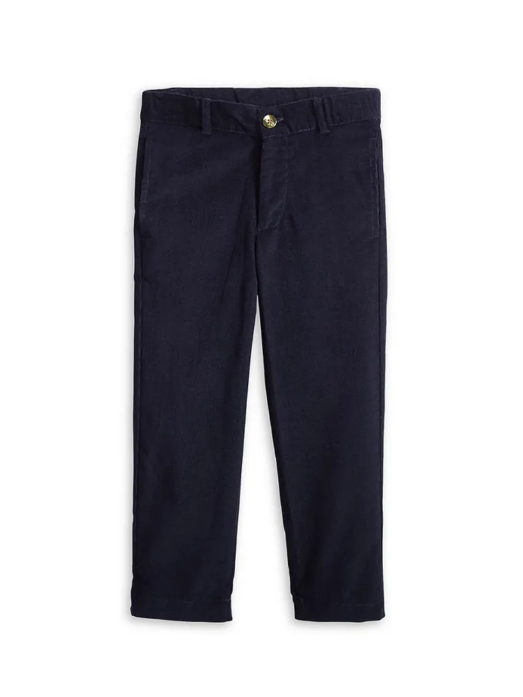 Little Boy's & Corduroy Flat Front Pants