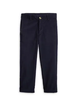 Little Boy's & Corduroy Flat Front Pants