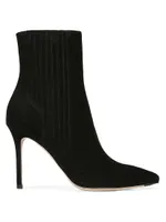 Lisa 95MM Suede Ankle Boots