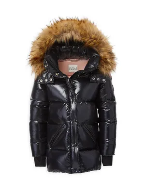 Little Girl's & Zoe Down Puffer Jacket