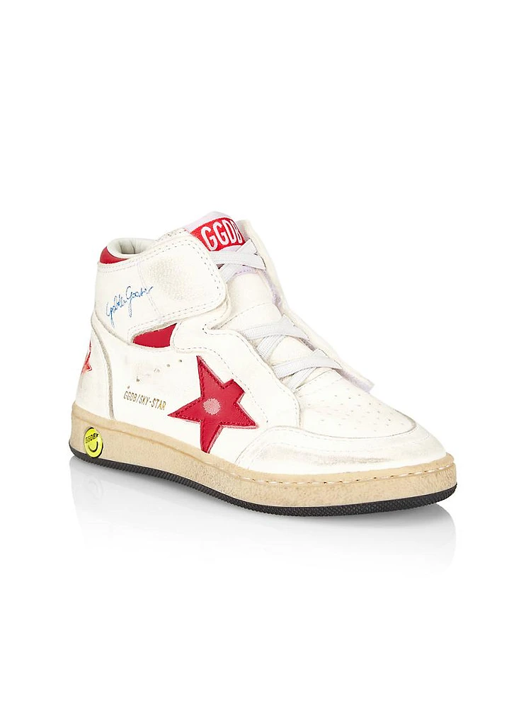 Kid's High-Top Sky Star Sneakers