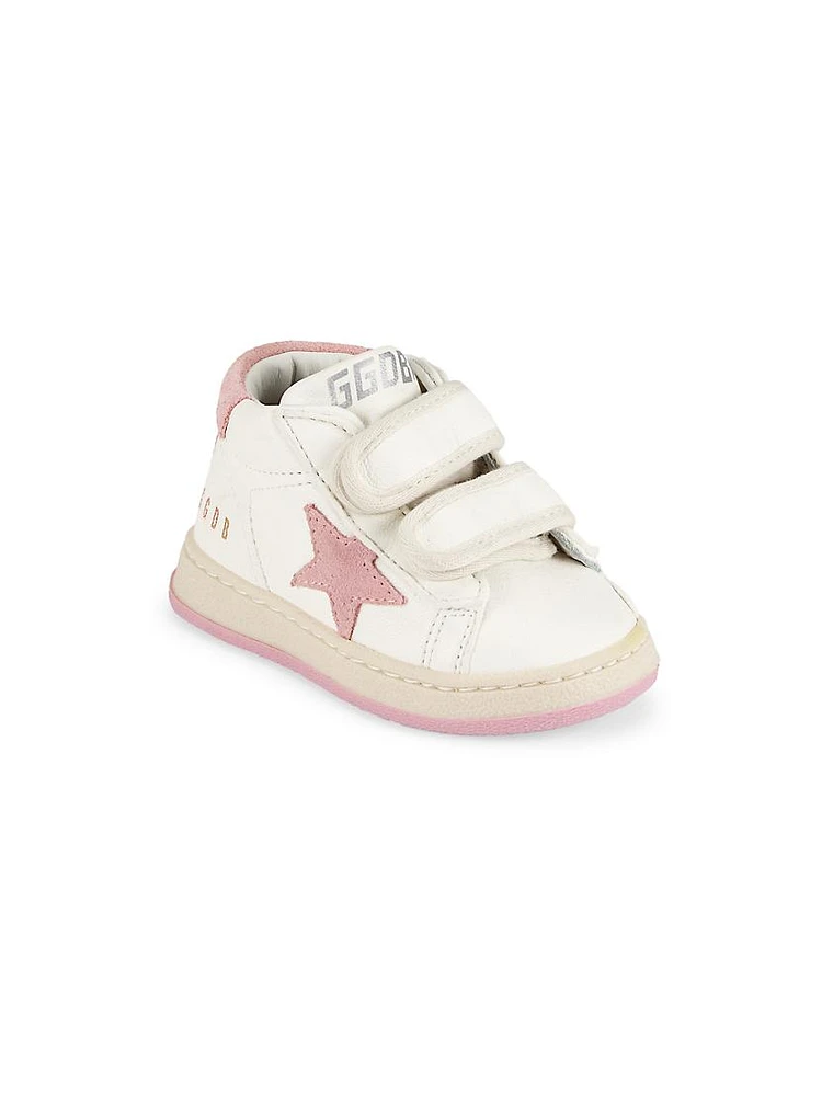 Baby's & Little Kid's June Suede Star Sneakers