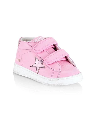 Baby Girl's & Little Girl's June Laminated Star And Heel Sneakers