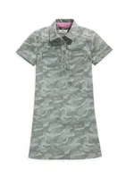 Little Girl's & Girl's Camo Utility Dress