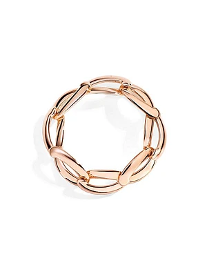 Olimpia 18K Rose Gold Oval-Link Chain Bracelet