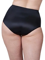 Shaping Satin Mid-Rise Brief