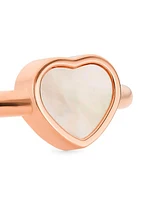 My Happy Hearts 18K Rose Gold & Mother-Of-Pearl Ring