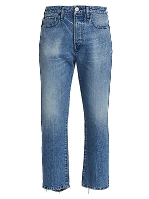 Sabina Girlfriend Cropped Jeans