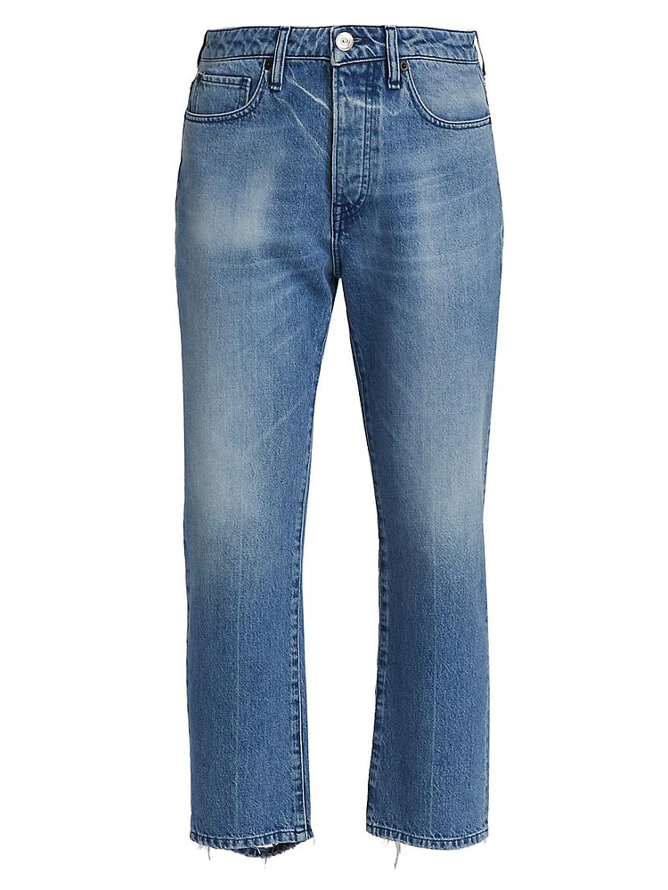 Sabina Girlfriend Cropped Jeans