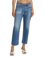 Sabina Girlfriend Cropped Jeans