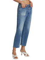 Sabina Girlfriend Cropped Jeans