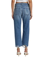 Sabina Girlfriend Cropped Jeans