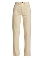 Kate High-Rise Straight-Leg Jeans