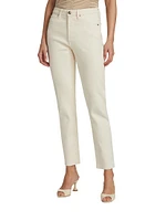 Claudia High-Rise Slim-Leg Jeans