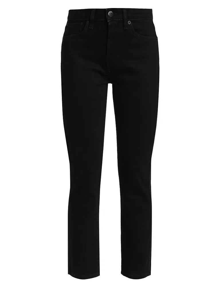 Empire High-Rise Cropped Jeans