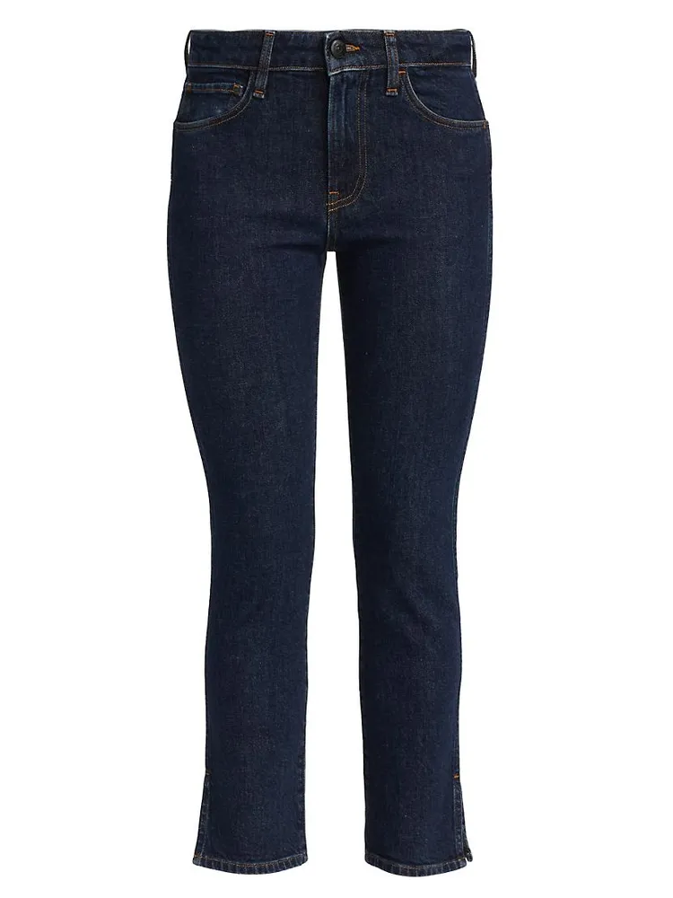 Straight Authentic Cropped Jeans